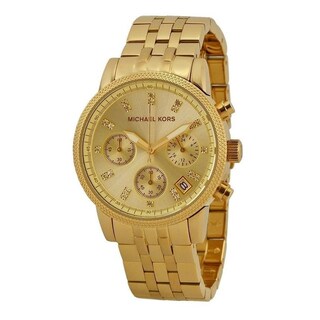 Foto 1 | Foto 1 | Reloj Michael Kors Mujer Classic Mk5676 Caja Redonda 36mm Diámetro Acero Inoxidable Cierre Desplegable Movimiento Cuarzo