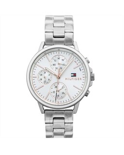 Foto 3 | Foto 3 | Reloj Tommy Hilfiger Mujer Carly 1781787 Caja Redonda 43mm Diámetro Acero Inoxidable Cierre Desplegable Movimiento Cuarzo