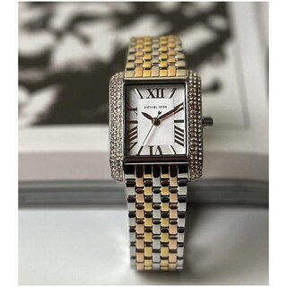 Foto 5 | Foto 5 | Reloj Michael Kors Mujer Emery Mk4744 Caja Rectangular 33mm Diámetro Acero Inoxidable Cierre Desplegable Movimiento Cuarzo
