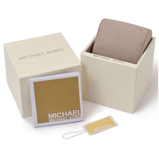 Foto 8 | Foto 8 | Reloj Michael Kors Mujer Emery Mk4744 Caja Rectangular 33mm Diámetro Acero Inoxidable Cierre Desplegable Movimiento Cuarzo