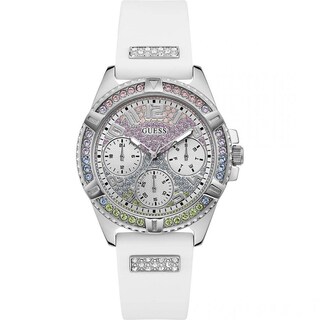 Foto 1 | Foto 1 | Reloj Guess Mujer Lady Frontier Gw0045l1 Caja Redonda 40mm Diámetro Acero Inoxidable Cierre Hebilla Movimiento Cuarzo