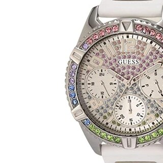 Foto 2 | Foto 2 | Reloj Guess Mujer Lady Frontier Gw0045l1 Caja Redonda 40mm Diámetro Acero Inoxidable Cierre Hebilla Movimiento Cuarzo