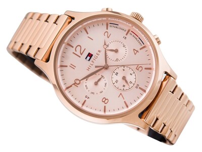 Foto 4 | Foto 4 | Reloj Tommy Hilfiger Mujer Emmy 1781873 Caja Redonda 38mm Diámetro Acero Inoxidable Cierre Desplegable Movimiento Cuarzo