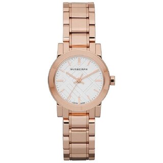 Foto 2 | Foto 2 | Reloj Burberry Mujer Classic Bu9204 Caja Redonda 27mm Diámetro Acero Inoxidable Cierre Desplegable Movimiento Cuarzo