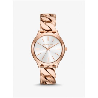 Foto 1 | Foto 1 | Reloj Michael Kors Mujer Runway Mk7473 Caja Redonda 38mm Diámetro Acero Inoxidable Cierre Desplegable Movimiento Cuarzo