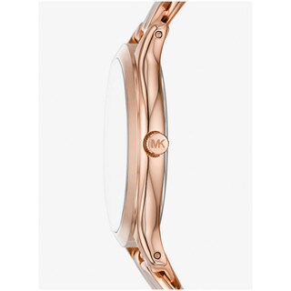 Foto 3 | Foto 3 | Reloj Michael Kors Mujer Runway Mk7473 Caja Redonda 38mm Diámetro Acero Inoxidable Cierre Desplegable Movimiento Cuarzo