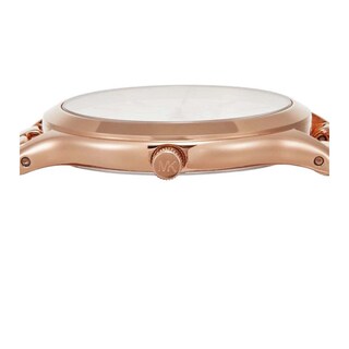 Foto 4 | Foto 4 | Reloj Michael Kors Mujer Runway Mk7473 Caja Redonda 38mm Diámetro Acero Inoxidable Cierre Desplegable Movimiento Cuarzo