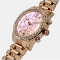 Reloj Michael Kors Mujer Lexington Mk7242 Caja Redonda 38mm Diámetro Acero Inoxidable Cierre Desplegable Movimiento Cuarzo