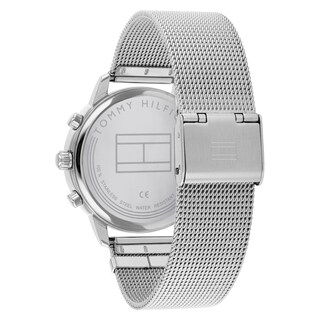 Foto 3 | Foto 3 | Reloj Tommy Hilfiger Mujer Blake 1782301 Caja Redonda 38mm Diámetro Acero Inoxidable Cierre Deslizante Movimiento Cuarzo