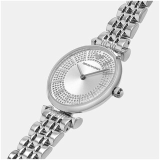 Foto 1 | Foto 1 | Reloj Emporio Armani Mujer Gianni T-bar Ar11445 Caja Redonda 32mm Diámetro Acero Inoxidable Cierre Desplegable Movimiento Cuarzo