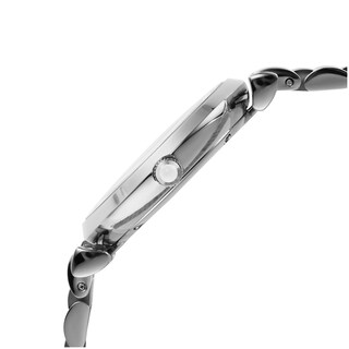 Foto 3 | Foto 3 | Reloj Emporio Armani Mujer Gianni T-bar Ar11445 Caja Redonda 32mm Diámetro Acero Inoxidable Cierre Desplegable Movimiento Cuarzo