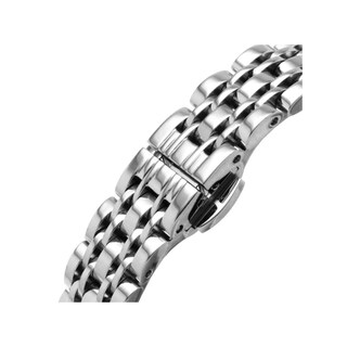 Foto 7 | Foto 7 | Reloj Emporio Armani Mujer Gianni T-bar Ar11445 Caja Redonda 32mm Diámetro Acero Inoxidable Cierre Desplegable Movimiento Cuarzo