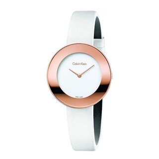 Foto 1 | Foto 1 | Reloj Calvin Klein Mujer Chic K7n236k2 Caja Redonda 38mm Diámetro Acero Inoxidable Cierre Hebilla Movimiento Cuarzo