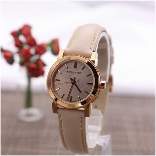 Foto 7 | Foto 8 | Reloj Burberry Mujer The City Bu9210 Caja Redonda 26mm Diámetro Acero Inoxidable Cierre Hebilla Movimiento Cuarzo Dial Beige