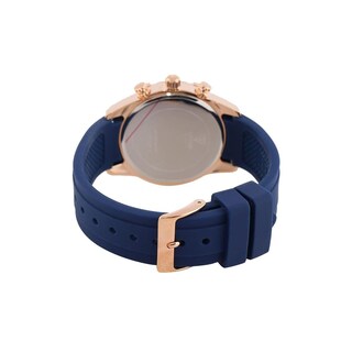 Foto 7 | Foto 7 | Reloj Guess Mujer Catalina W0562l3 Caja Redonda Ø 36.5mm Acero Inoxidable Cierre Hebilla Movimiento Cuarzo Dial Gris Cristal