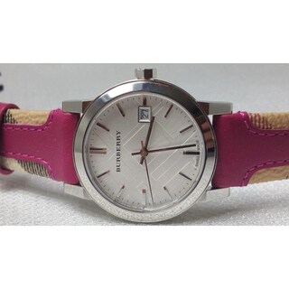 Foto 2 | Foto 2 | Reloj Burberry Mujer Classic Bu9149 Caja Redonda 34mm Diámetro Acero Inoxidable Cierre Hebilla Movimiento Cuarzo Dial Blanco