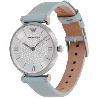 Foto 2 | Foto 2 | Reloj Emporio Armani Mujer Gianni T-bar Ar11443 Caja Redonda 32mm Diámetro Acero Inoxidable Cierre Hebilla Movimiento Cuarzo