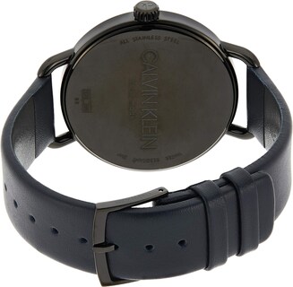 Foto 2 | Foto 2 | Reloj Calvin Klein Mujer Even K7b214vn Caja Redonda 42mm Diámetro Acero Inoxidable Cierre Hebilla Movimiento Cuarzo Dial Azul