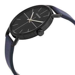 Foto 3 | Foto 3 | Reloj Calvin Klein Mujer Even K7b214vn Caja Redonda 42mm Diámetro Acero Inoxidable Cierre Hebilla Movimiento Cuarzo Dial Azul