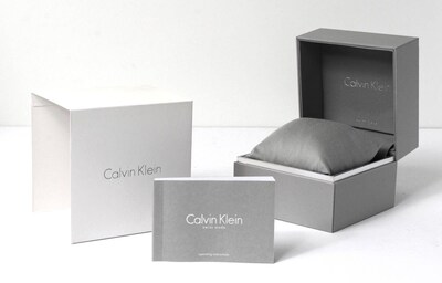 Foto 6 | Foto 6 | Reloj Calvin Klein Mujer Even K7b214vn Caja Redonda 42mm Diámetro Acero Inoxidable Cierre Hebilla Movimiento Cuarzo Dial Azul