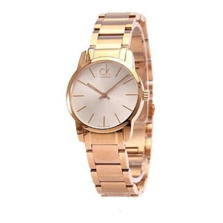 Foto 3 | Foto 3 | Reloj Calvin Klein Mujer City K2g23646 Caja Redonda 31mm Diámetro Acero Inoxidable Cierre Desplegable Movimiento Cuarzo