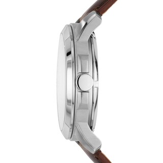 Foto 4 | Foto 4 | Reloj Fossil Mujer Grant Me3099 Caja Redonda 44mm Diámetro Acero Inoxidable Cierre Hebilla Movimiento Cuarzo Dial Blanco Cristal