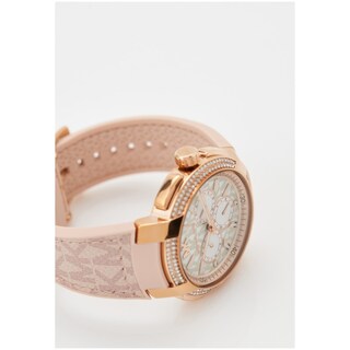Foto 2 | Foto 2 | Reloj Michael Kors Mujer Sidney Mk7222 Caja Redonda 42mm Diámetro Acero Inoxidable Cierre Hebilla Movimiento Cuarzo