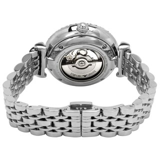 Foto 4 | Foto 4 | Reloj Emporio Armani Mujer Gianni T-bar Ar60022 Caja Redonda 34mm Diámetro Acero Inoxidable Cierre Desplegable