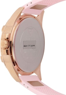Foto 6 | Foto 6 | Reloj Guess Mujer Lady Frontier W1160l5 Caja Redonda 40mm Diámetro Acero Inoxidable Cierre Hebilla Movimiento Cuarzo Dial Rosado