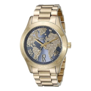 Foto 1 | Foto 1 | Reloj Michael Kors Mujer Layton Mk6243 Caja Redonda 43mm Diámetro Acero Inoxidable Cierre Desplegable Movimiento Cuarzo