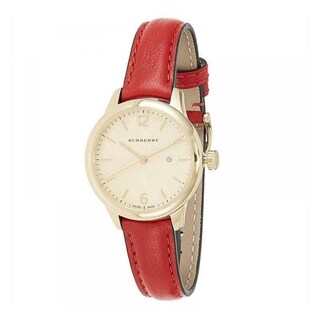 Foto 1 | Foto 1 | Reloj Burberry para Mujer Bu10102 Rojo