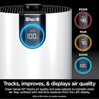 Foto 2 | Foto 2 | Purificador de Aire Shark Hp132 Clean Sense con Hepa 500 M² Blanco - Venta Internacional