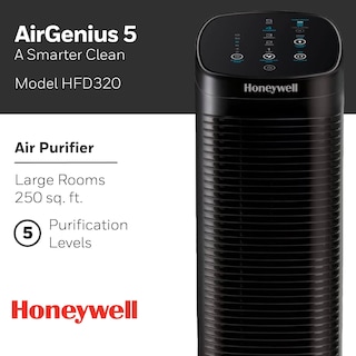 Foto 2 | Foto 2 | Purificador De Aire Honeywell Air Genius 5 Para Habitaciones Grandes Negro - Venta Internacional.