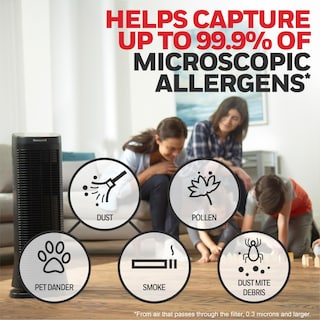 Foto 3 | Foto 3 | Purificador De Aire Honeywell Air Genius 5 Para Habitaciones Grandes Negro - Venta Internacional.