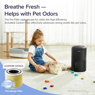 Foto 3 | Foto 3 | Purificador De Aire Levoit Core 300-p Para Alergias Domésticas Y Mascotas, Color Negro - Venta Internacional.