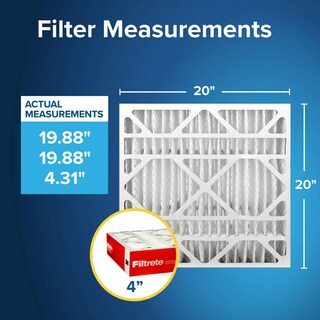 Foto 2 | Foto 2 | Filtro De Aire Filtrete 20x20x4 Mpr 1000 Merv 11 Allergen Defense - Venta Internacional.
