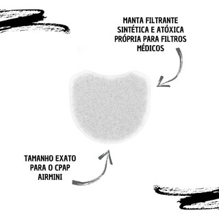 Foto 4 | Foto 4 | Paquete De 12 Filtros De Aire Cpap De Repuesto Resmed Airmini - Venta Internacional.