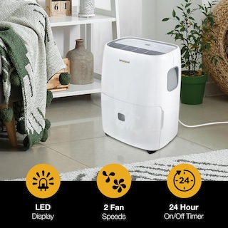 Foto 6 | Foto 6 | Deshumidificador Whirlpool Energy Star De 23 Pintas Para 23 M², Color Blanco - Venta Internacional.