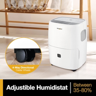 Foto 7 | Foto 7 | Deshumidificador Whirlpool Energy Star De 23 Pintas Para 23 M², Color Blanco - Venta Internacional.