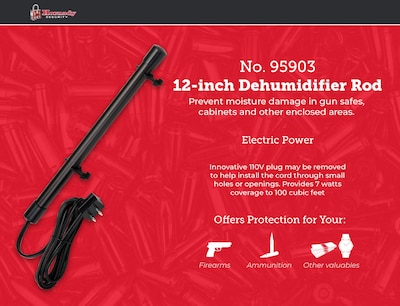 Foto 2 | Foto 2 | Barra Deshumidificadora Electrónica Segura Hornady 95903 Negra - Venta Internacional.