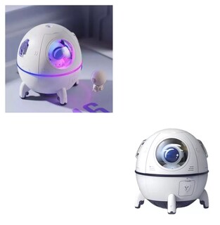Foto 3 | Foto 3 | Humidificador de Aire Astronauta en Forma de Cápsula Espacial Blanco
