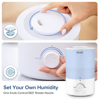Foto 7 | Foto 7 | Humidificador Levoit Dual 150, 3 Litros, Con Relleno Superior, Color Azul - Venta Internacional.