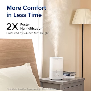 Foto 3 | Foto 3 | Humidificador Levoit Para Dormitorio Con Luz Nocturna Y Tanque De Agua De 3 Litros - Venta Internacional.