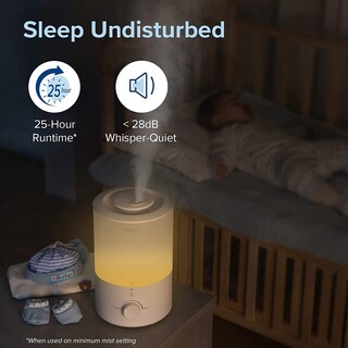 Foto 5 | Foto 5 | Humidificador Levoit Para Dormitorio Con Luz Nocturna Y Tanque De Agua De 3 Litros - Venta Internacional.