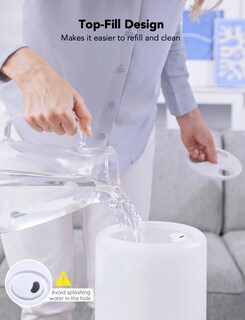 Foto 6 | Foto 6 | Humidificador Inteligente Govee De 3 Litros Con Relleno Superior Cool Mist Para Dormitorio - Venta Internacional.