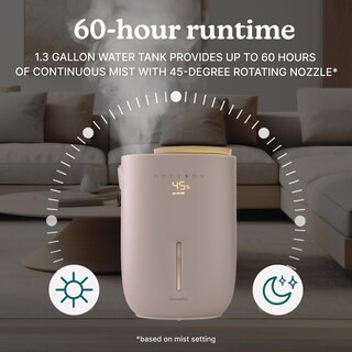 Foto 5 | Foto 5 | Humidificador Homedics Natura Ultrasonic Warm & Cool Mist 4.9l - Venta Internacional.