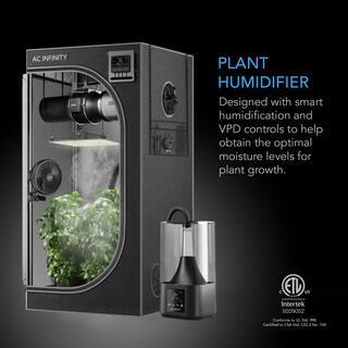 Foto 2 | Foto 2 | Humidificador Para Plantas Ac Infinity Cloudforge T3 4.5l Con Controles - Venta Internacional.