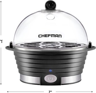 Foto 2 | Foto 2 | Hervidor Eléctrico de Huevos Chefman Rj24-v2-black
