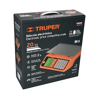 Foto 5 | Foto 5 | Báscula Electrónica Multifunciones 20 kg Truper