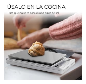 Foto 7 | Foto 7 | Báscula Digital Para Cocina De Acero Inoxidable